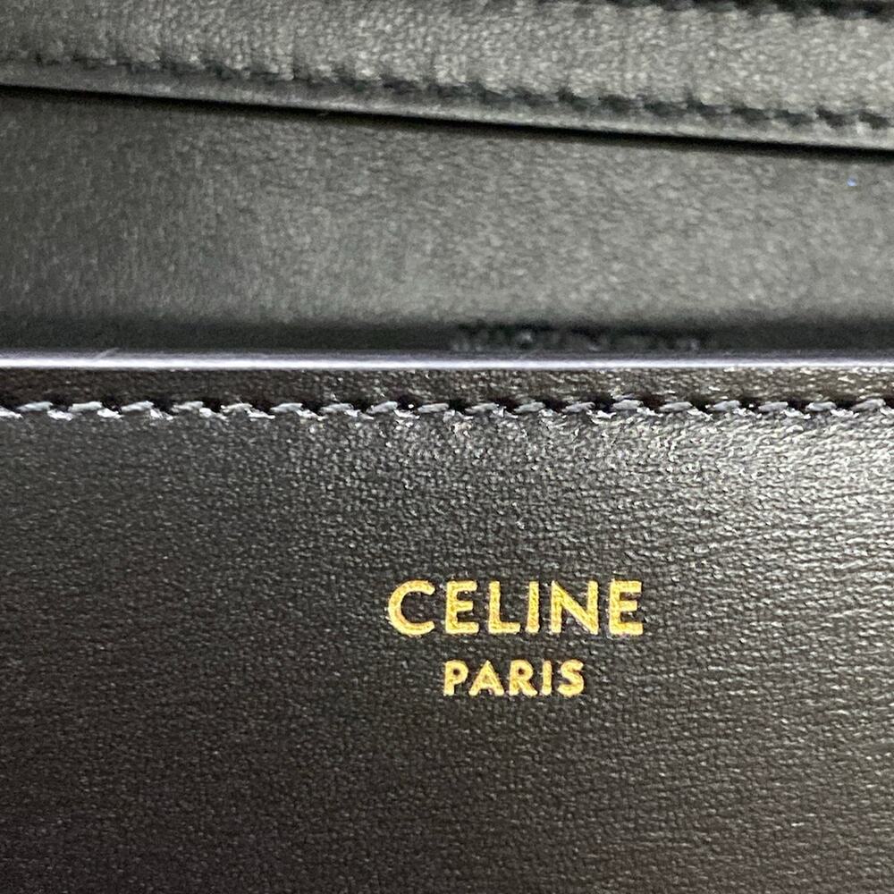 Celine Chain wallet margo Other Style Wallet 10L033DPV.38NO Black Gold - Picture 5 of 12
